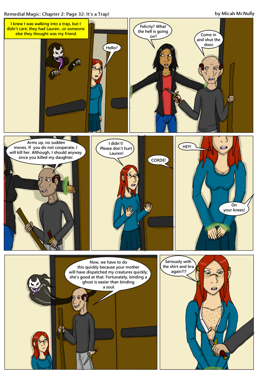 Ch 2: Page 32: It's a Trap!