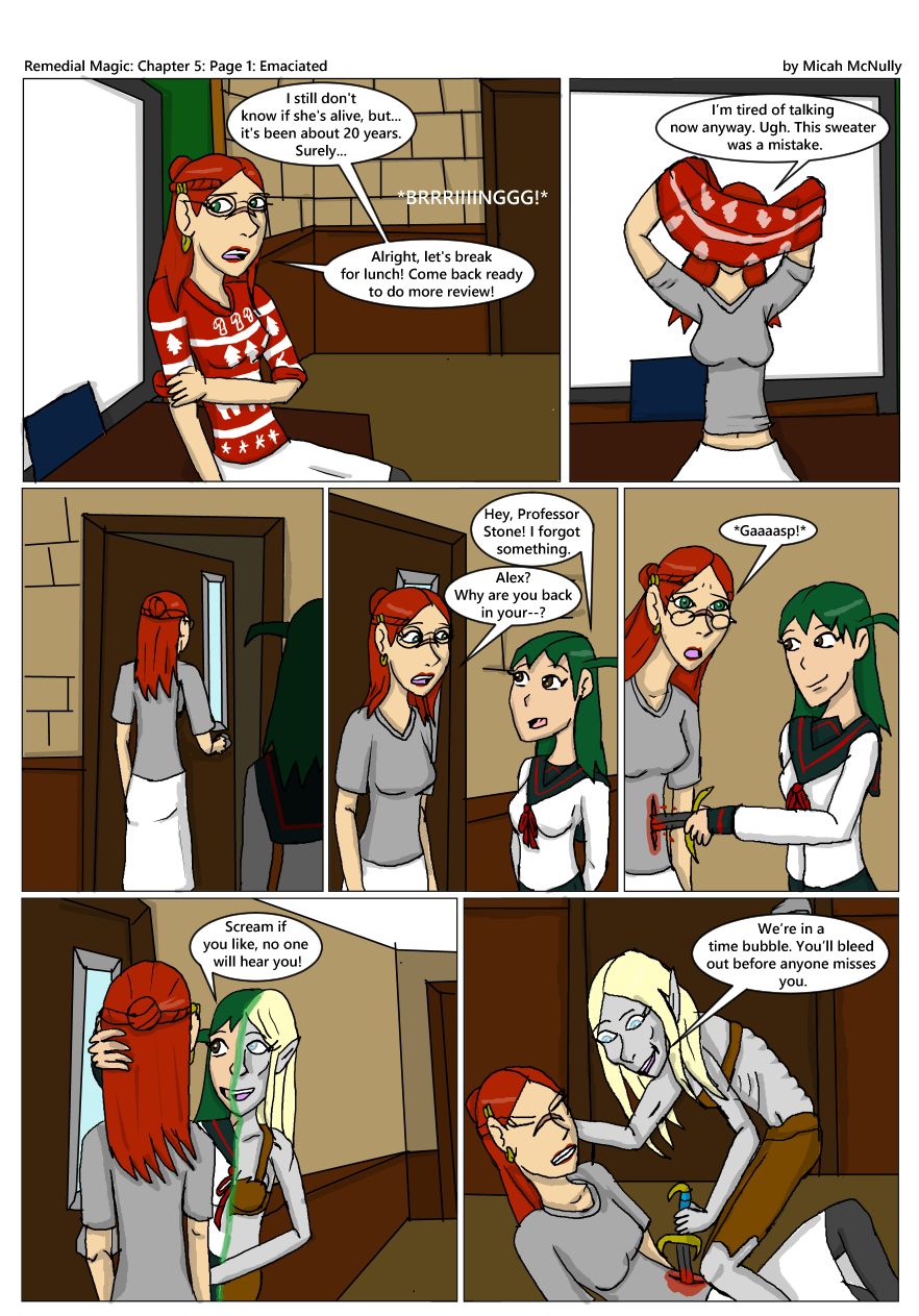 Ch 5: Pg 1: Emaciated