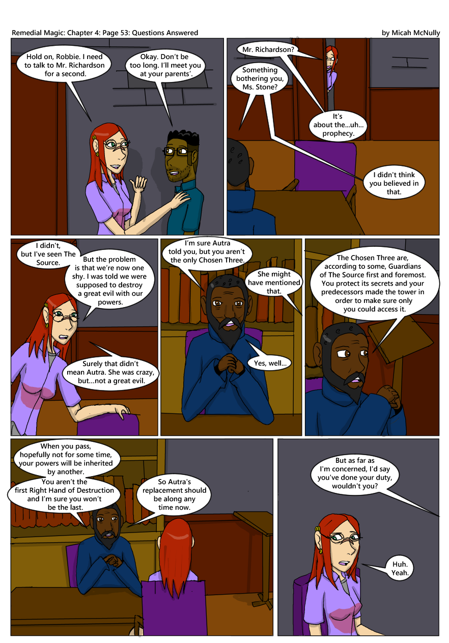 Ch 4: Pg 53: Questions Answered