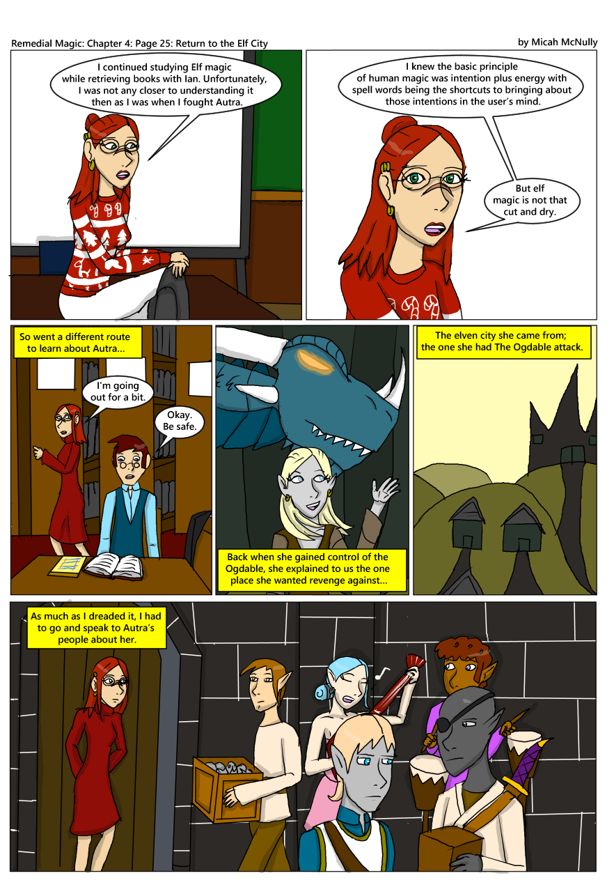 Ch 4: Page 25: Return to the Elf City