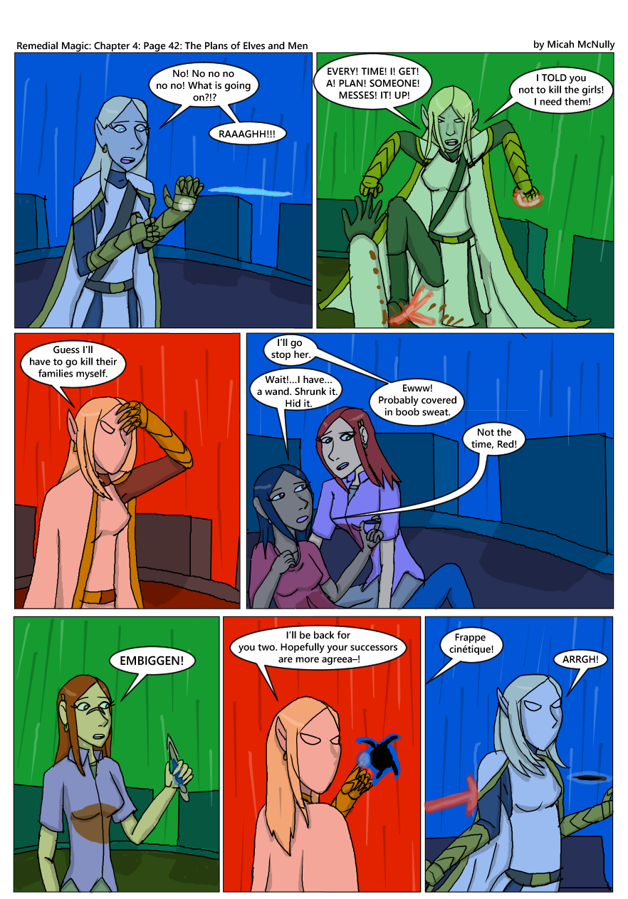 Ch 4: Pg 42: The Plans of Elves and Men