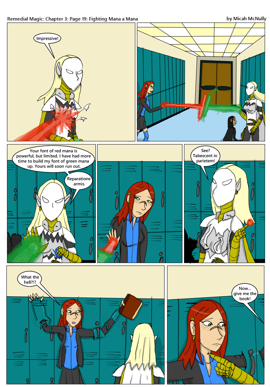 Ch 3: Page 19: Fighting Mana a Mana