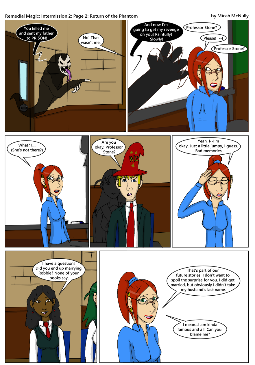 Intermission 2: Page 2: Return of the Phantom