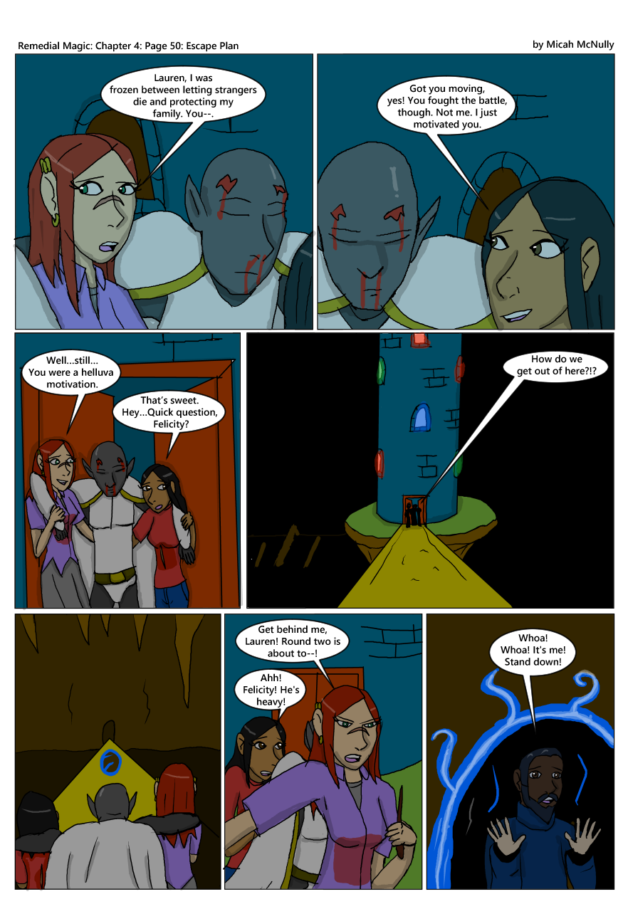 Ch 4: Pg 50: Escape Plan