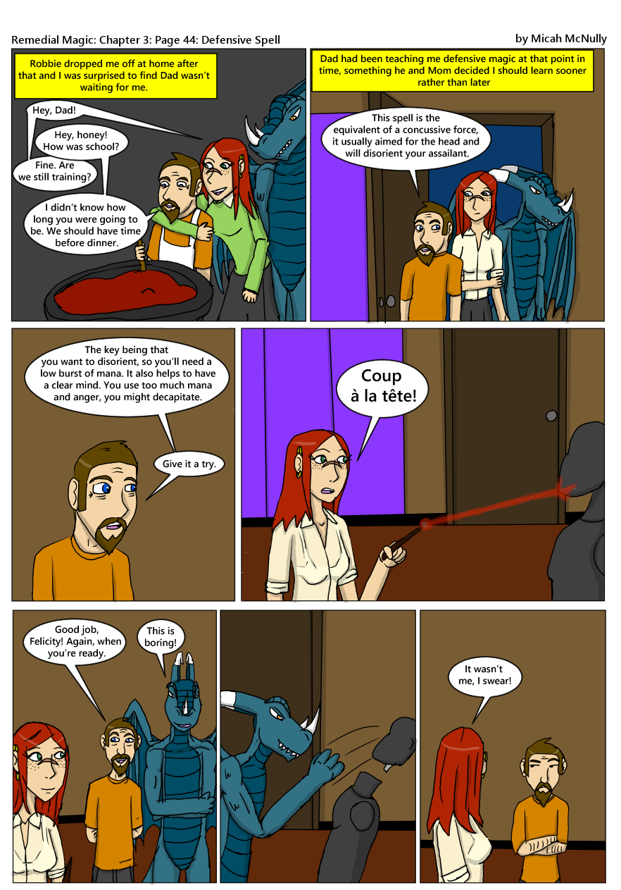 Ch 3: Page 44: Defensive Spell