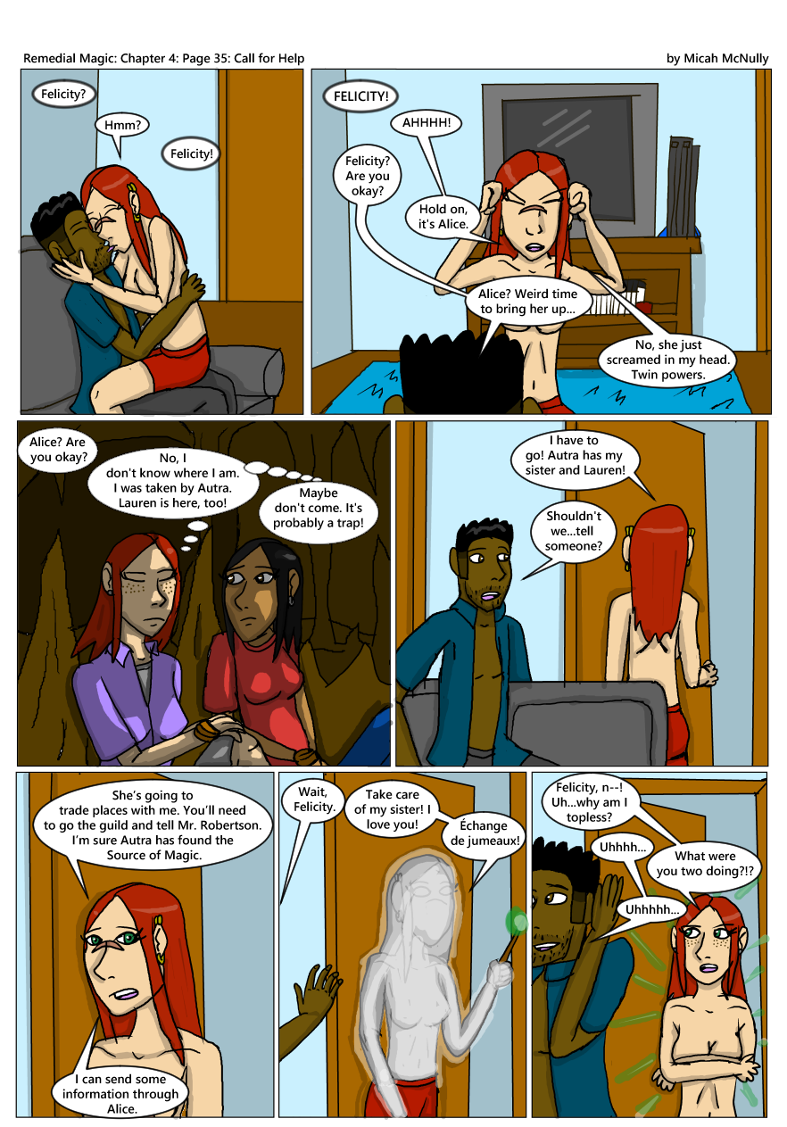 Ch 4: Pg 35: Call For Help