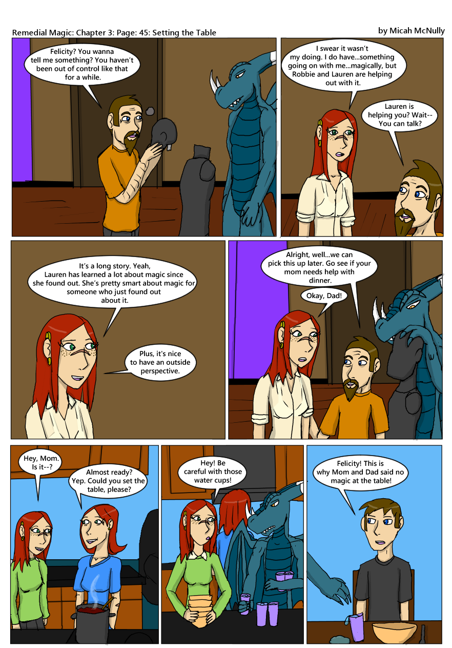 Ch 3: Pg 45: Setting the Table