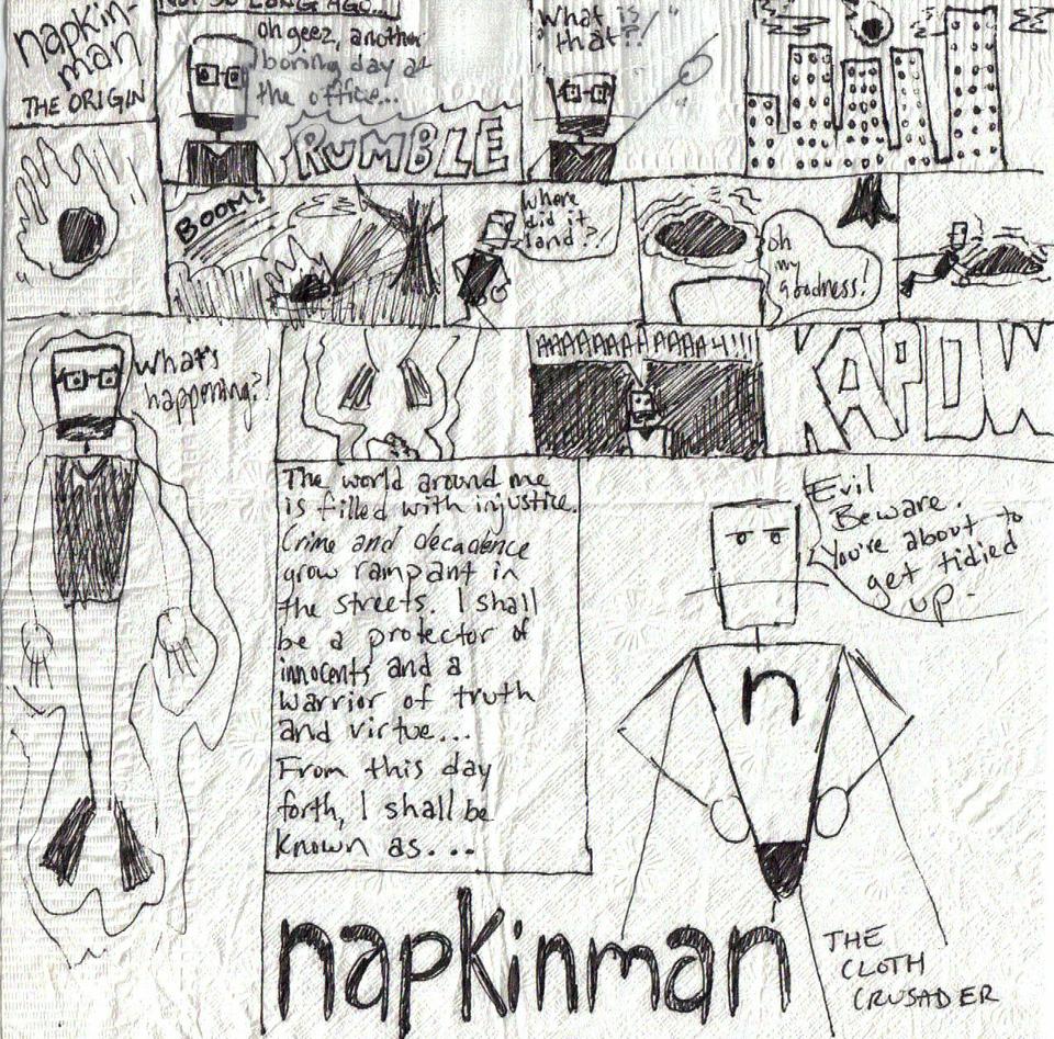 Napkinman origin