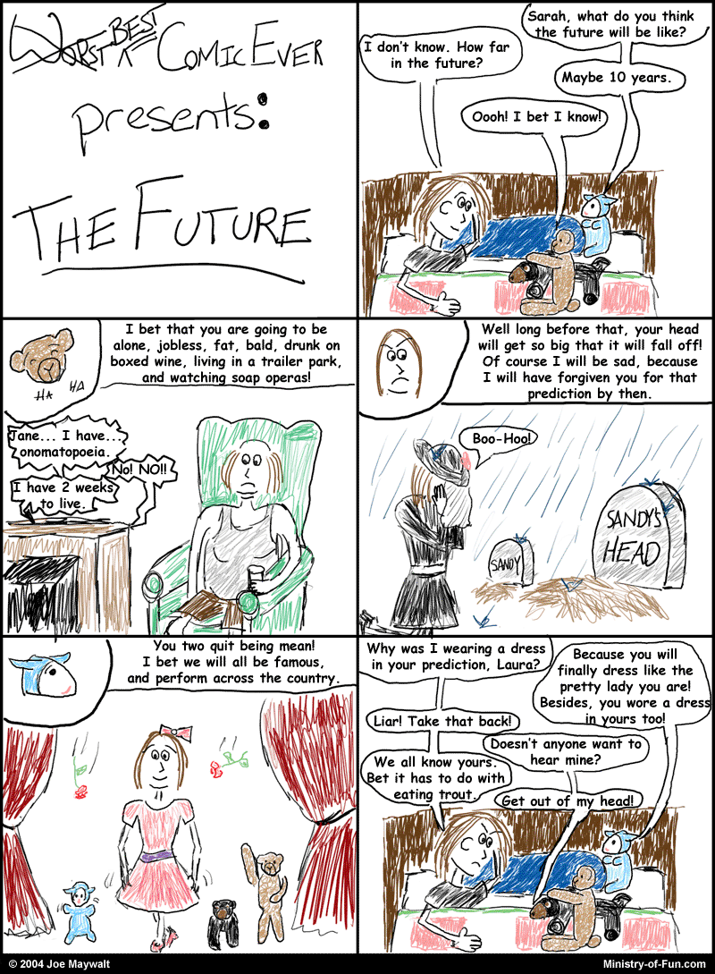Classic Worst Best Comic Ever: The Future