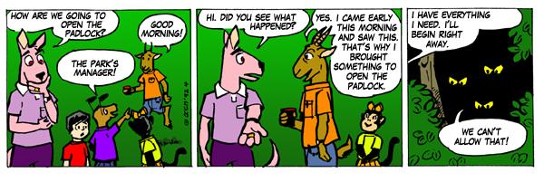 Rondy & Company (in English) - Adventure in the park, 4th strip