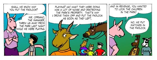 Rondy & Company (in English) - Adventure at the park, 11th strip