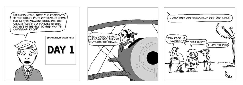 Trouble at the Shady Rest