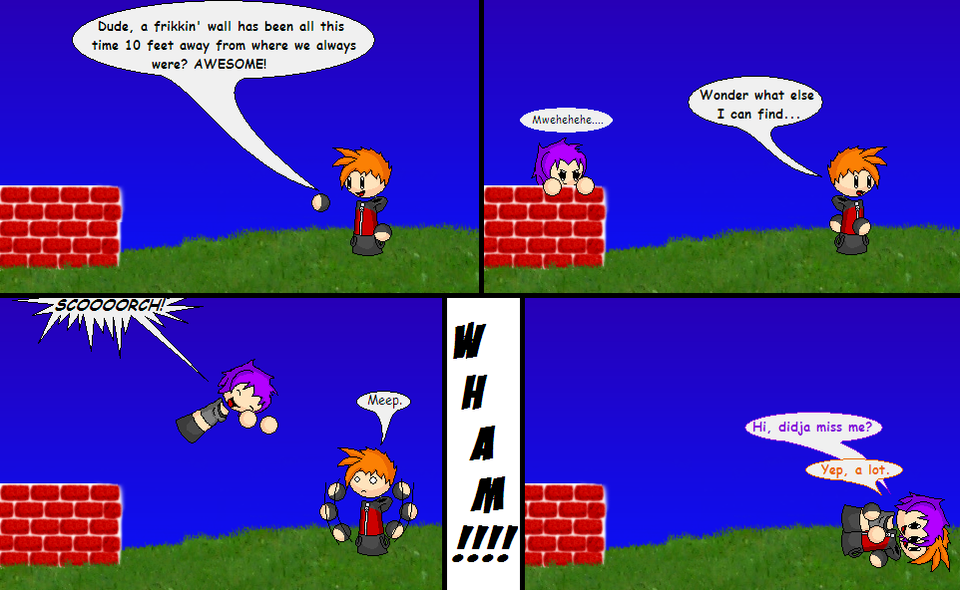 ANNA 2 Issue 2: Dude, there's a wall AND a small slopey hill!