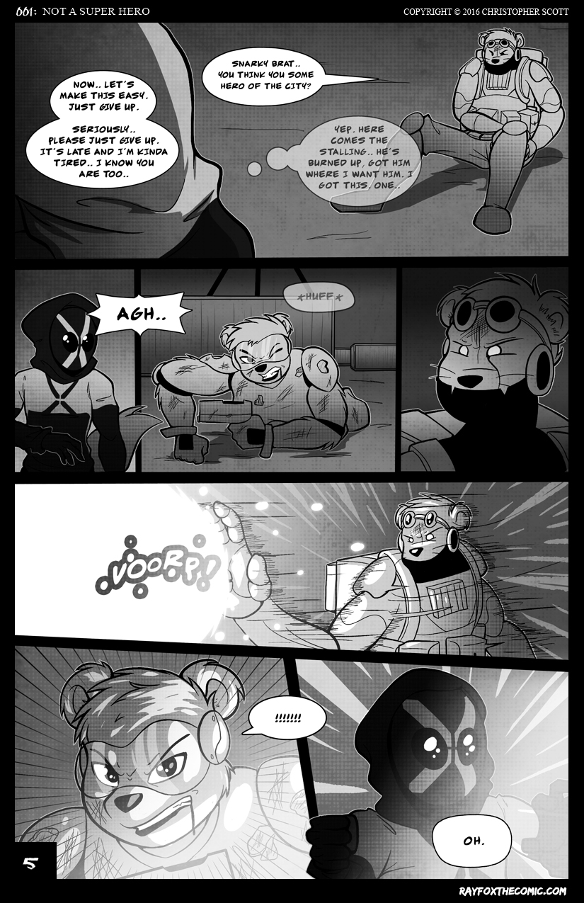 NOT a Super Hero: Page 5