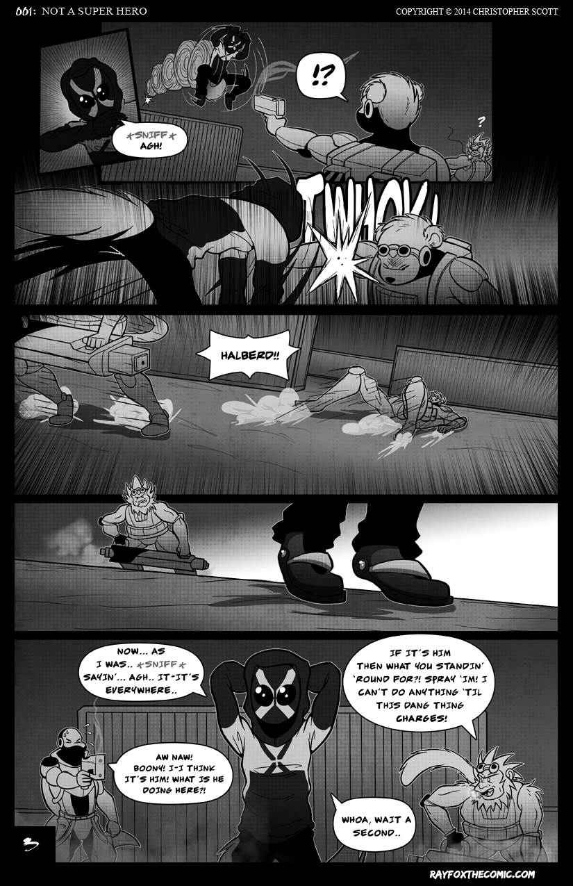 NOT a Super Hero: Page 3