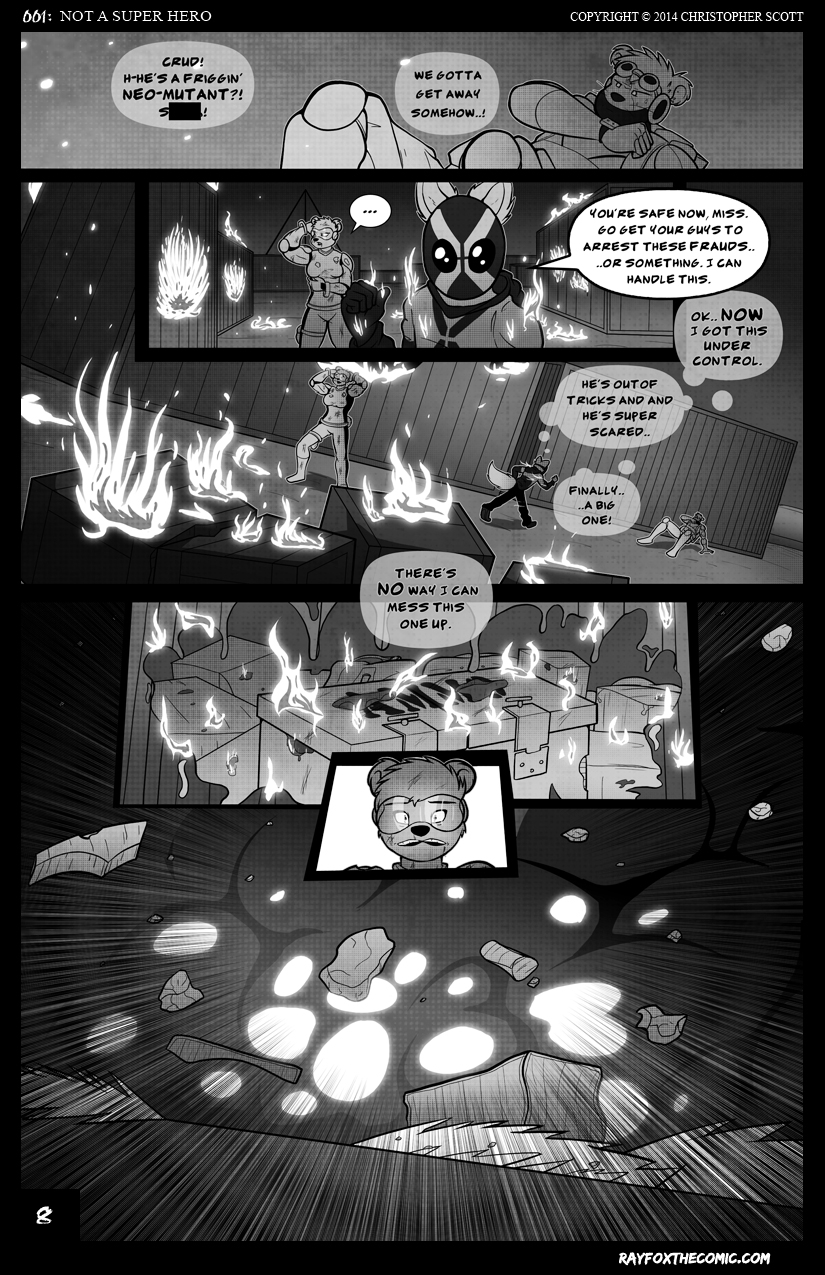 NOT a Super Hero: Page 8