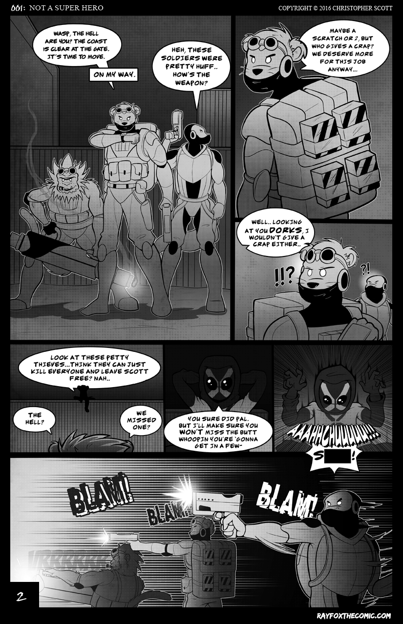 NOT a Super Hero: Page 2