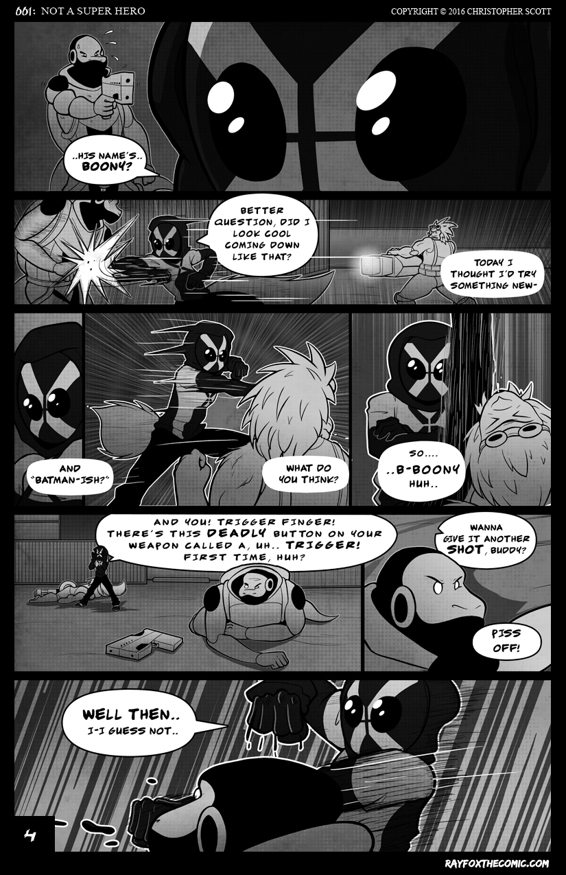 NOT a Super Hero: Page 4