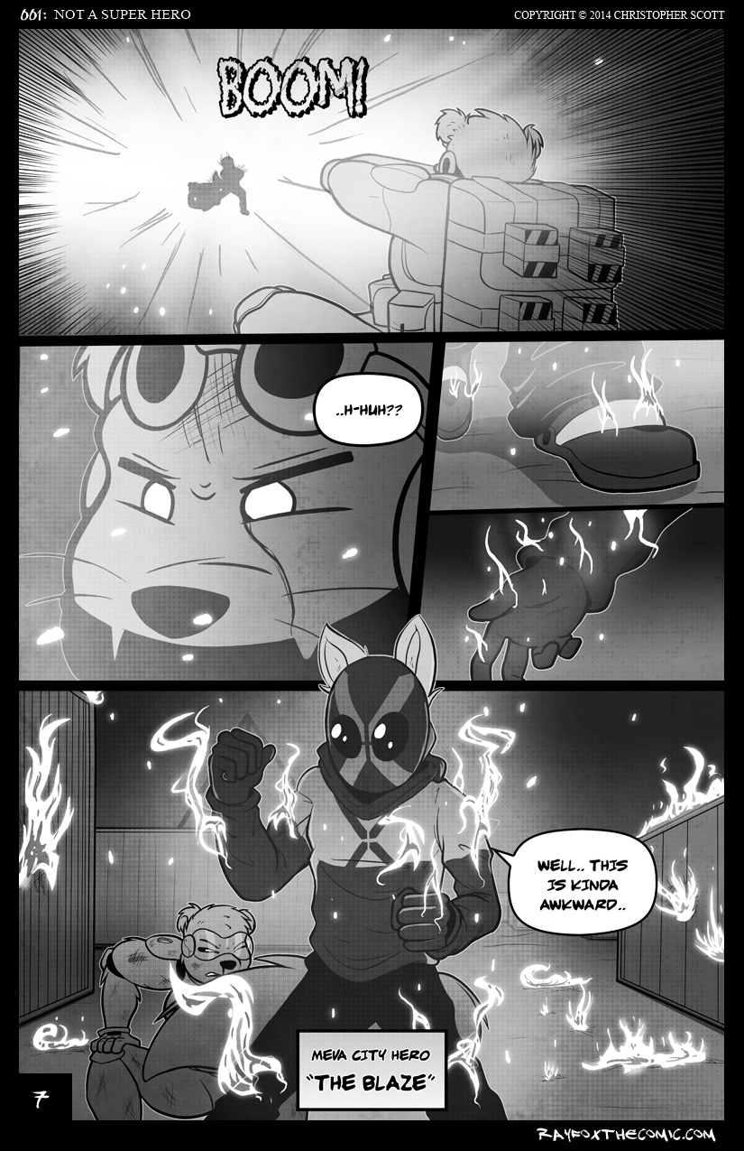NOT a Super Hero: Page 7