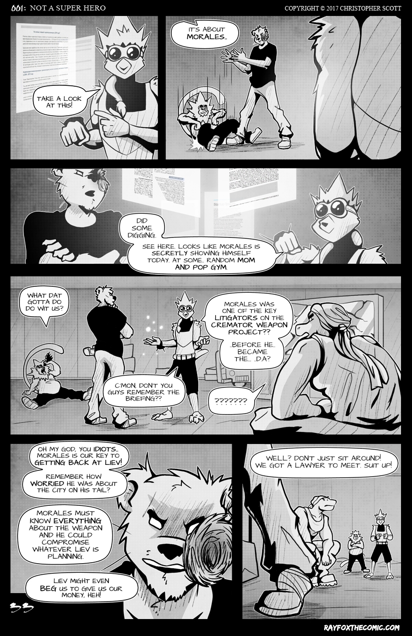 NOT a Super Hero: Page 33