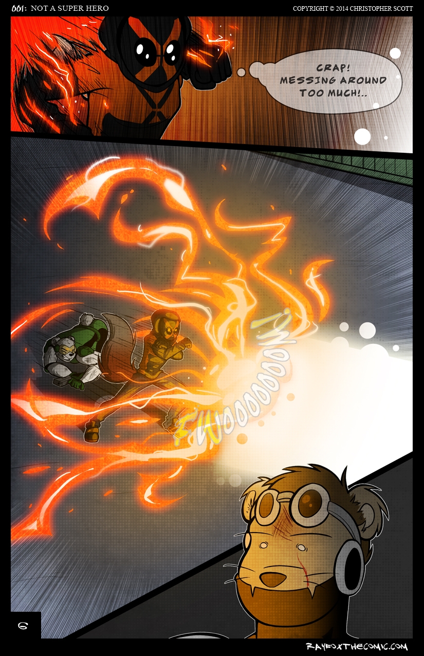NOT a Super Hero: Page 6