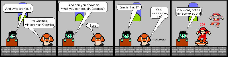 #20: I think I actually miss this goomba, he kept me company :;(