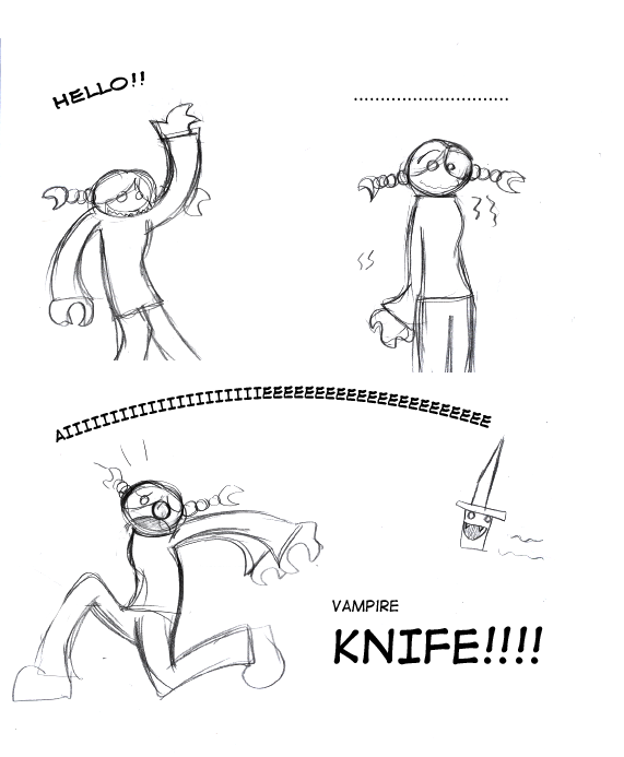 Vampire knife