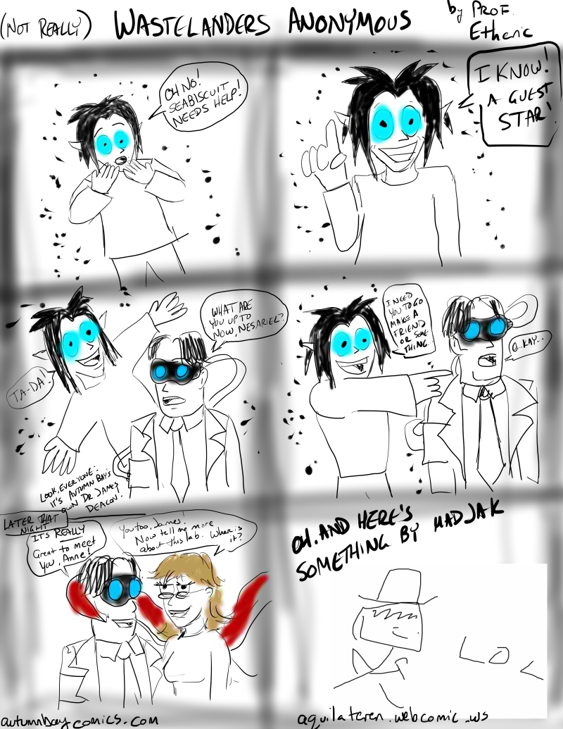 Guest strip by ProfEtheric and Madjak91!