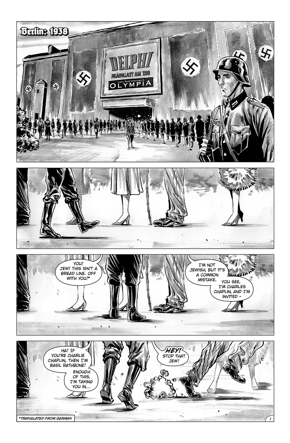 Third Reich Follies Issue 1 Page 1