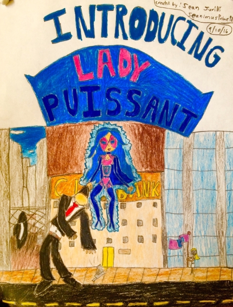 Lady Puissant Pilot Cover