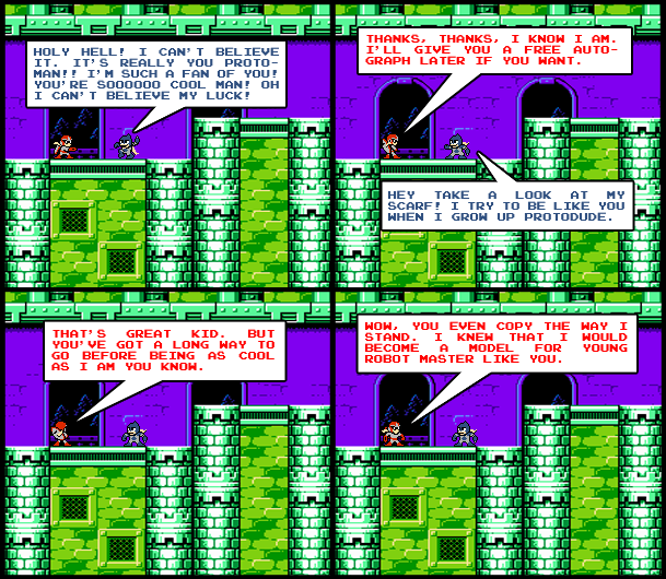 607 - Protoman is famous?!