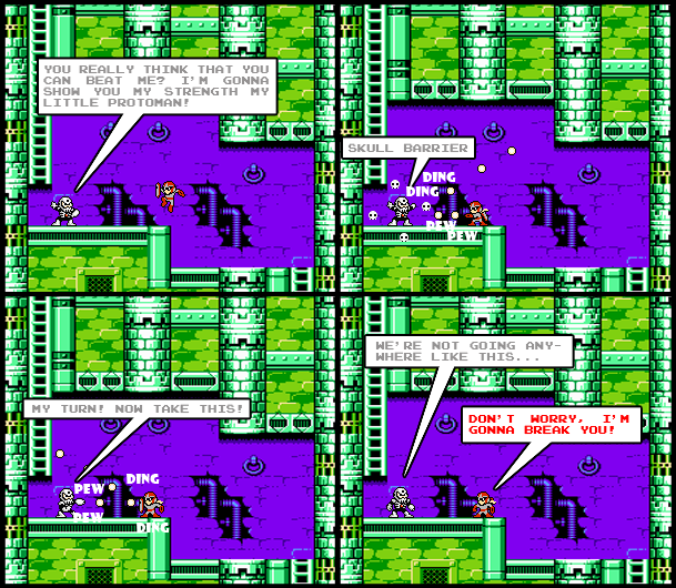 612 - Skull Barrier VS Proto-Shield