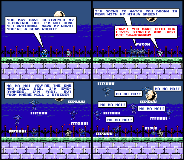 633 - Protoman isn't impressed