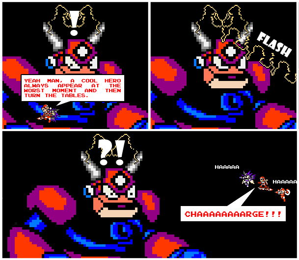 821 - The hero and the counter attack