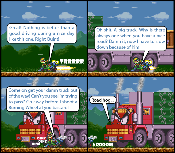 875 - Damn truck