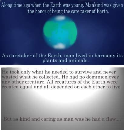 When the earth was young...