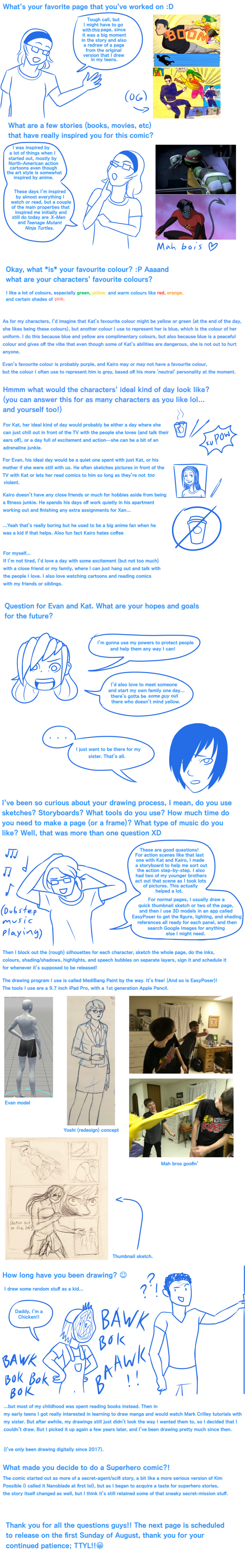 Q&A (Answers)!