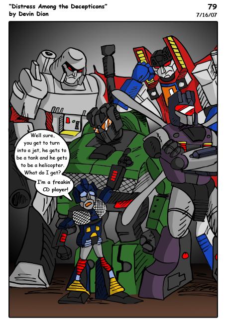 79. Distress Among the Decepticons