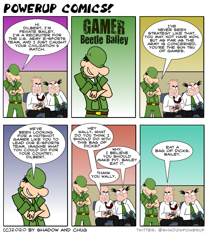 GAMER BEETLE BAILEY