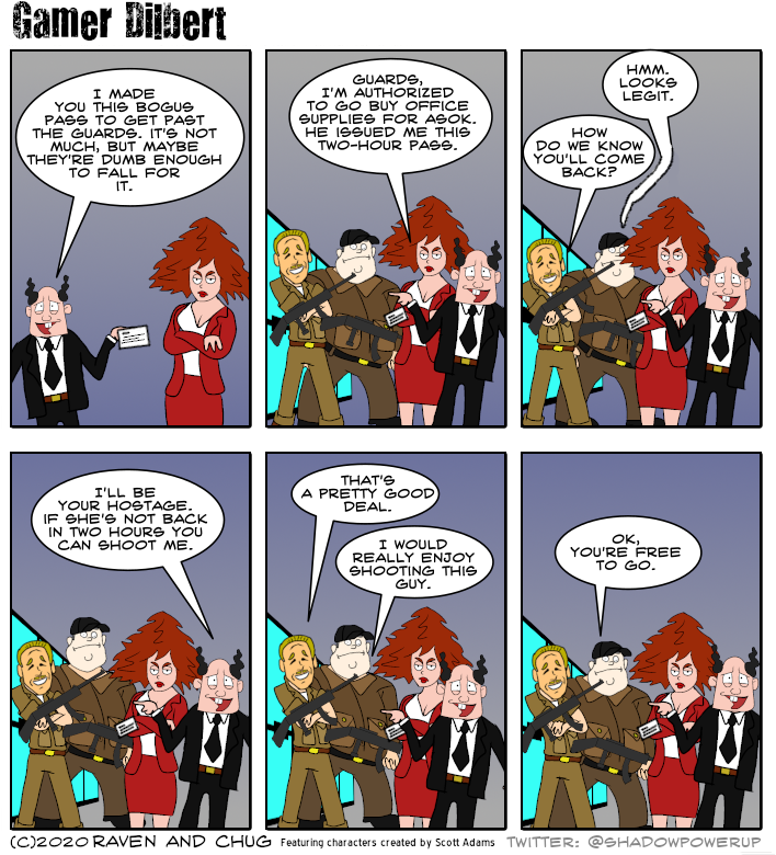 Bargaining with the guards