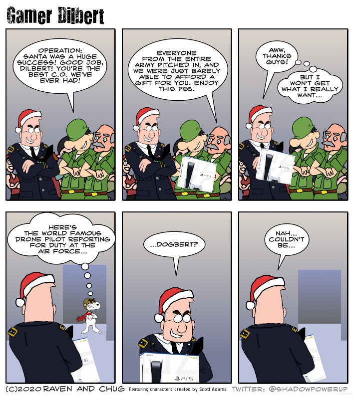 Dilbert's Military Industrial Christmas 9