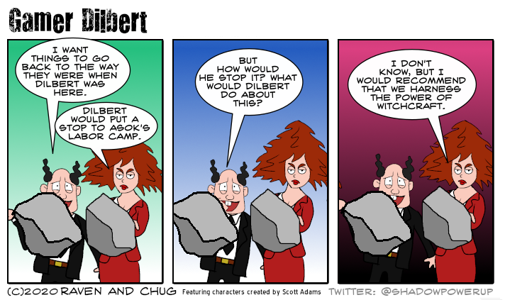 When Dilbert was Here