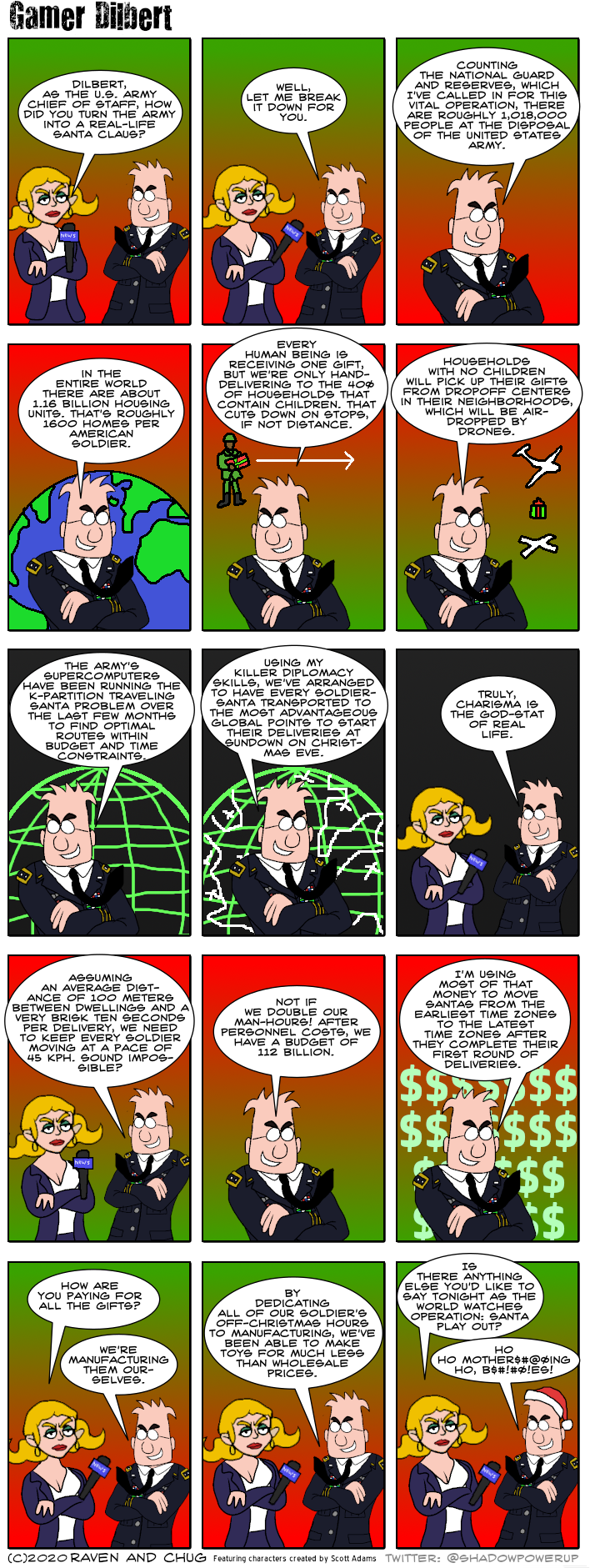 Dilbert's Military Industrial Christmas 2