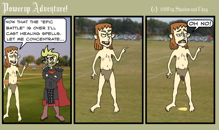 The "big" loincloth accident