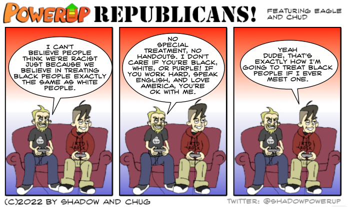 Powerup Republicans: How to treat black people