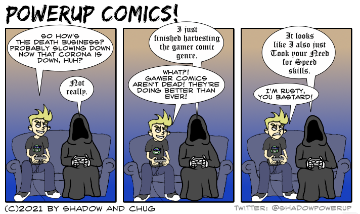 Gamer comics ain't dead