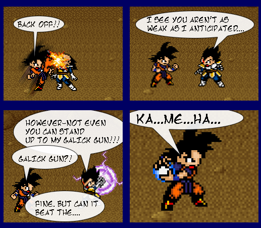 Comic 5- Kamehameha!