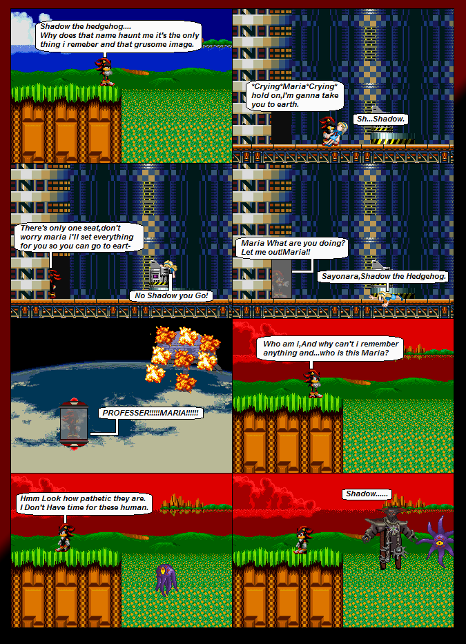 Page 1:The Shadow Of A Hedgehog