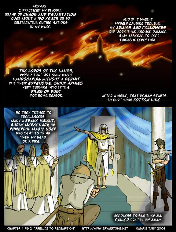 Chapter 1 page 2 - Trouble with lords
