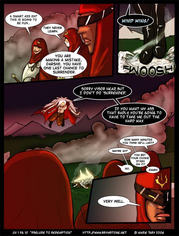 Chapter 1 page 10 - Come and get me.